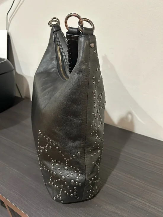 Coach Celeste Convertible Studded
Hobo bag in black leather EUC - Picture 7 of 13